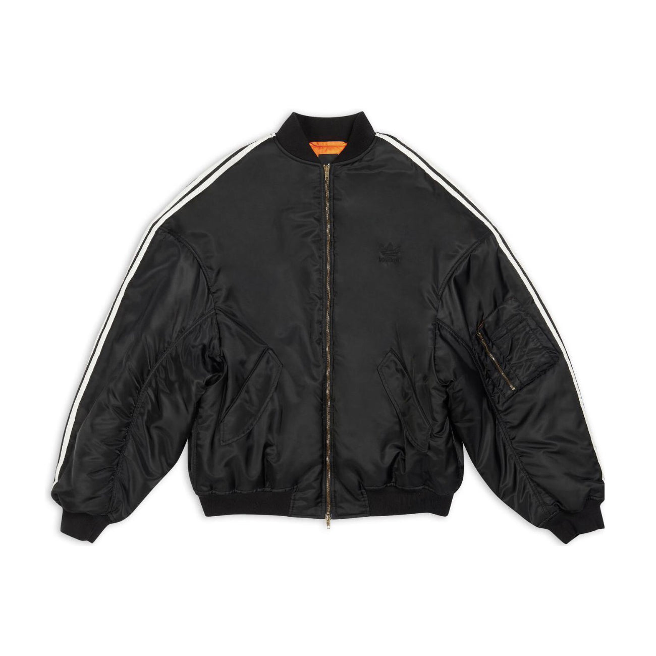 Balenciaga X Adidas Men's Striped Zip Long Sleeve Autumn and Winter Normal Fit Jacket #96849