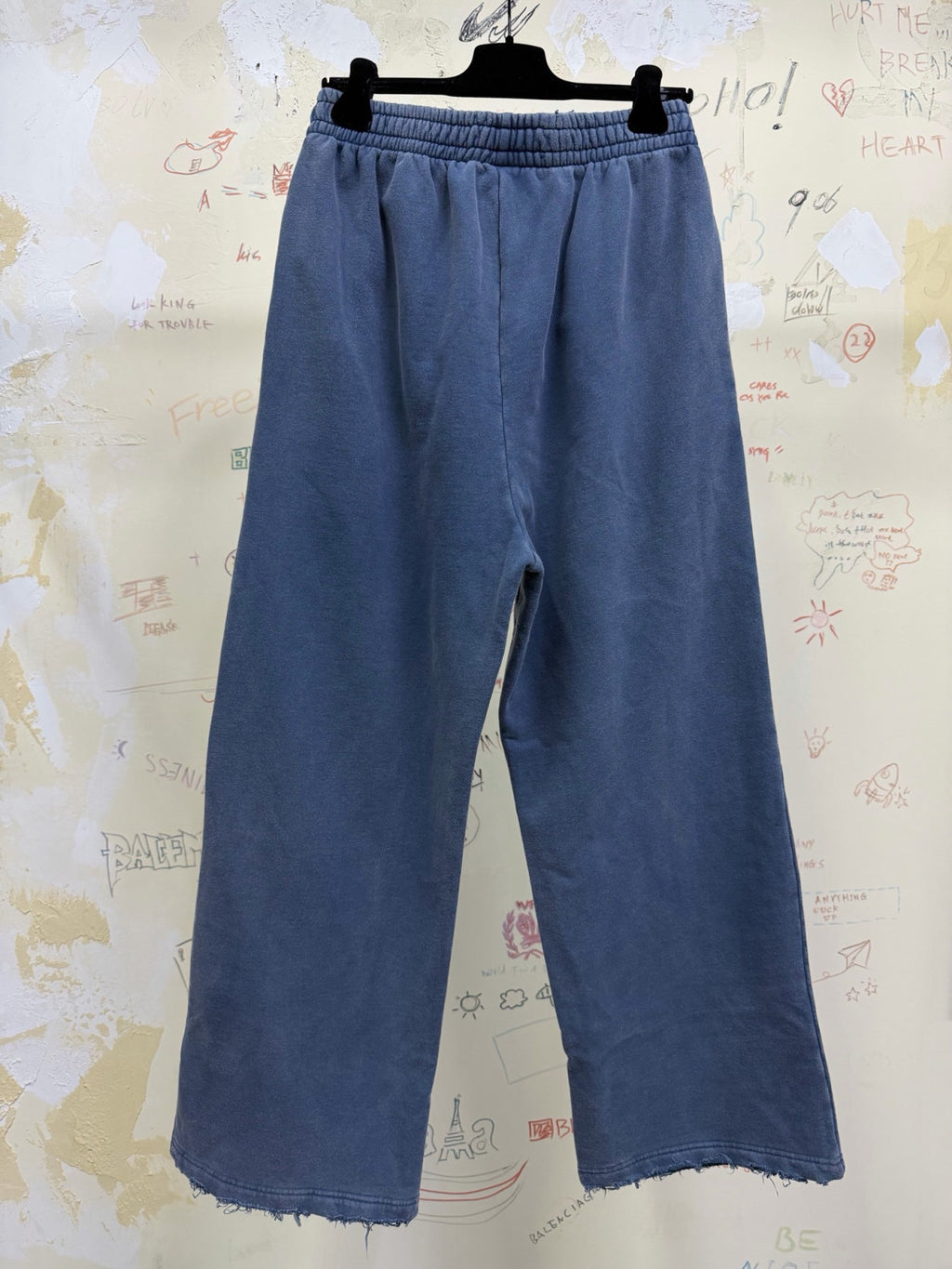 Balenciaga Men's Hooded Sweatshirt Wide-leg Sweatpants #335238