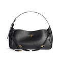 Balenciaga Women's Bel Air Series Large Leather Handbags Solid Color Casual Shoulder Bag Bags 8057602ABAW1000 Ngvp #9932