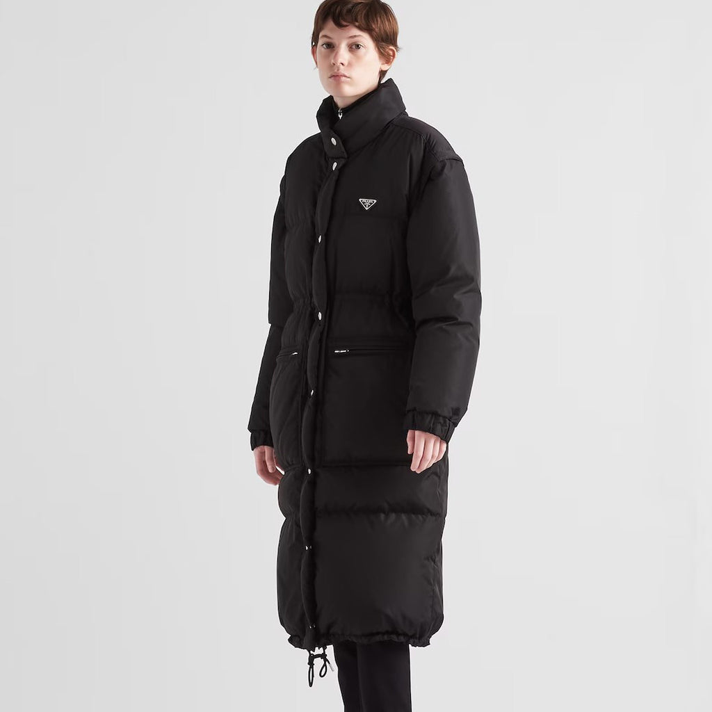 Prada Re-Nylon Long Puffer Down Coat Jacket #96837
