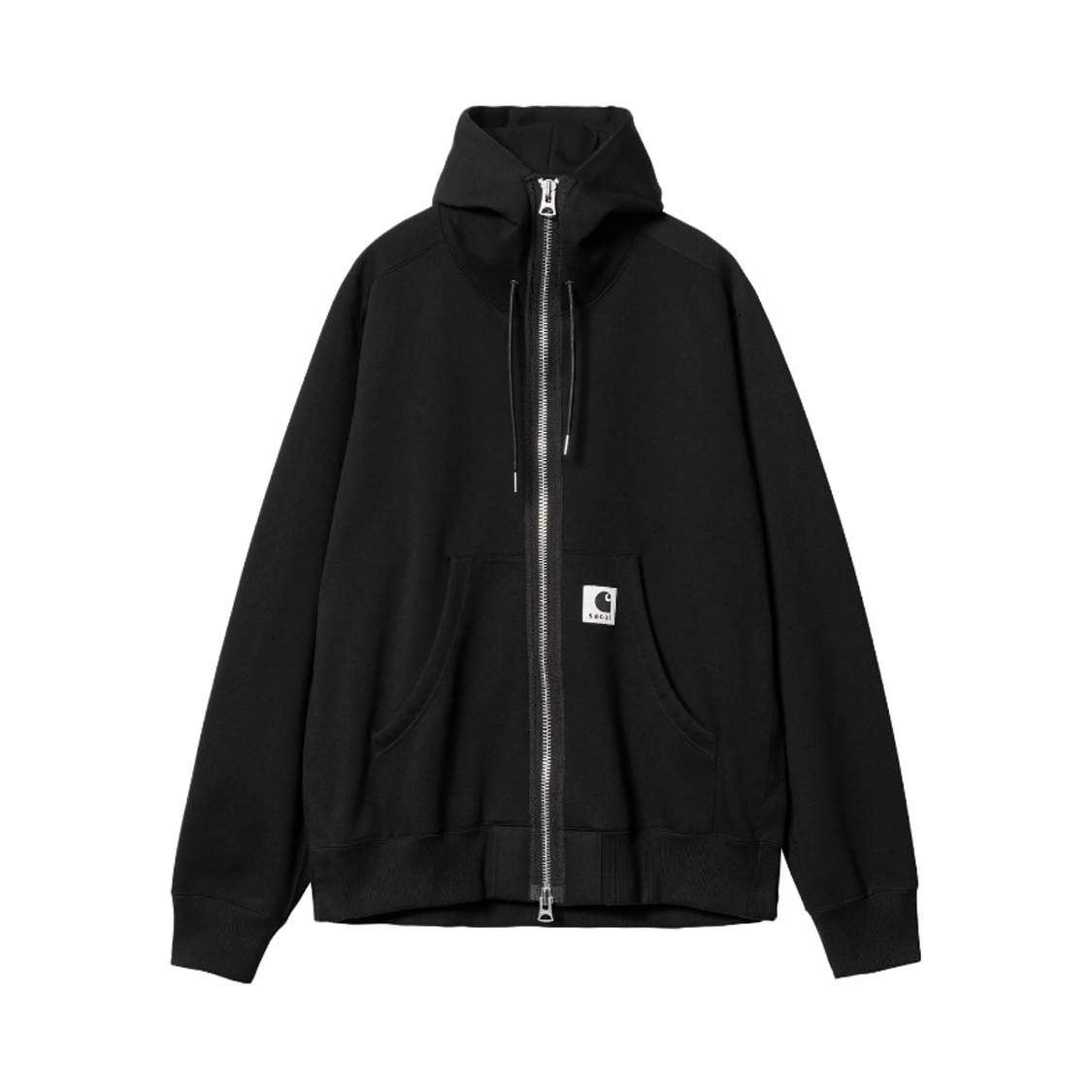 Sacai X CARHARTT Wip Hooded Long Sleeve Zipper Coat Jacket #21914
