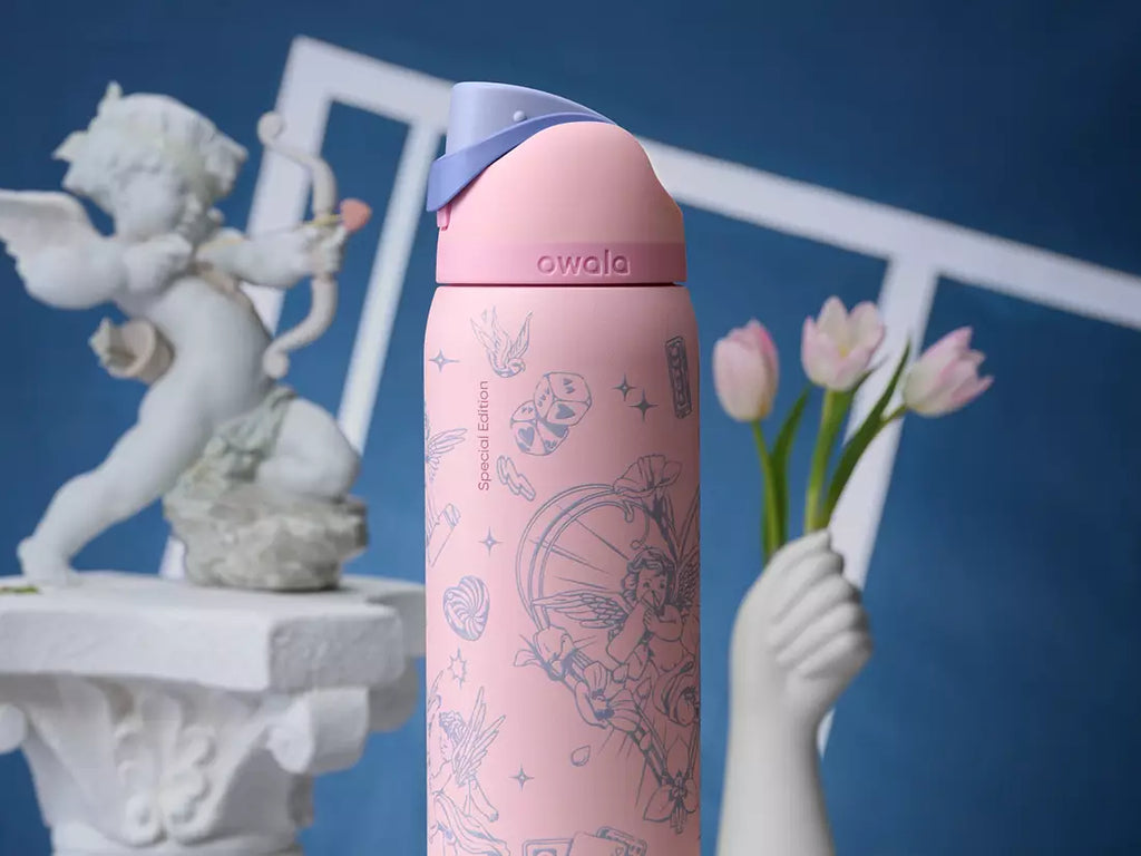 Owala 32 oz. FreeSip Stainless Steel Water Bottle Shot to the Heart