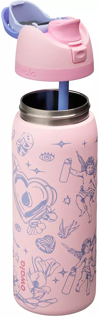 Owala 32 oz. FreeSip Stainless Steel Water Bottle Shot to the Heart