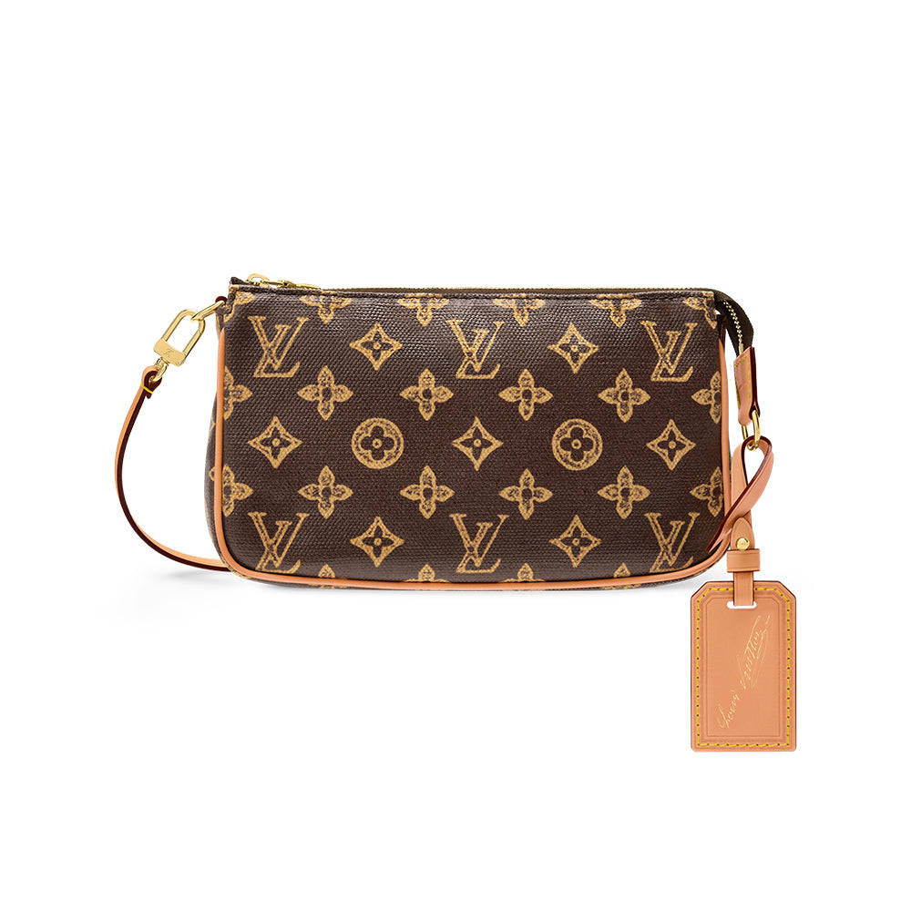 LOUIS VUITTON Pochette Accessoires Monogram Canvas Bags M27718 #377233