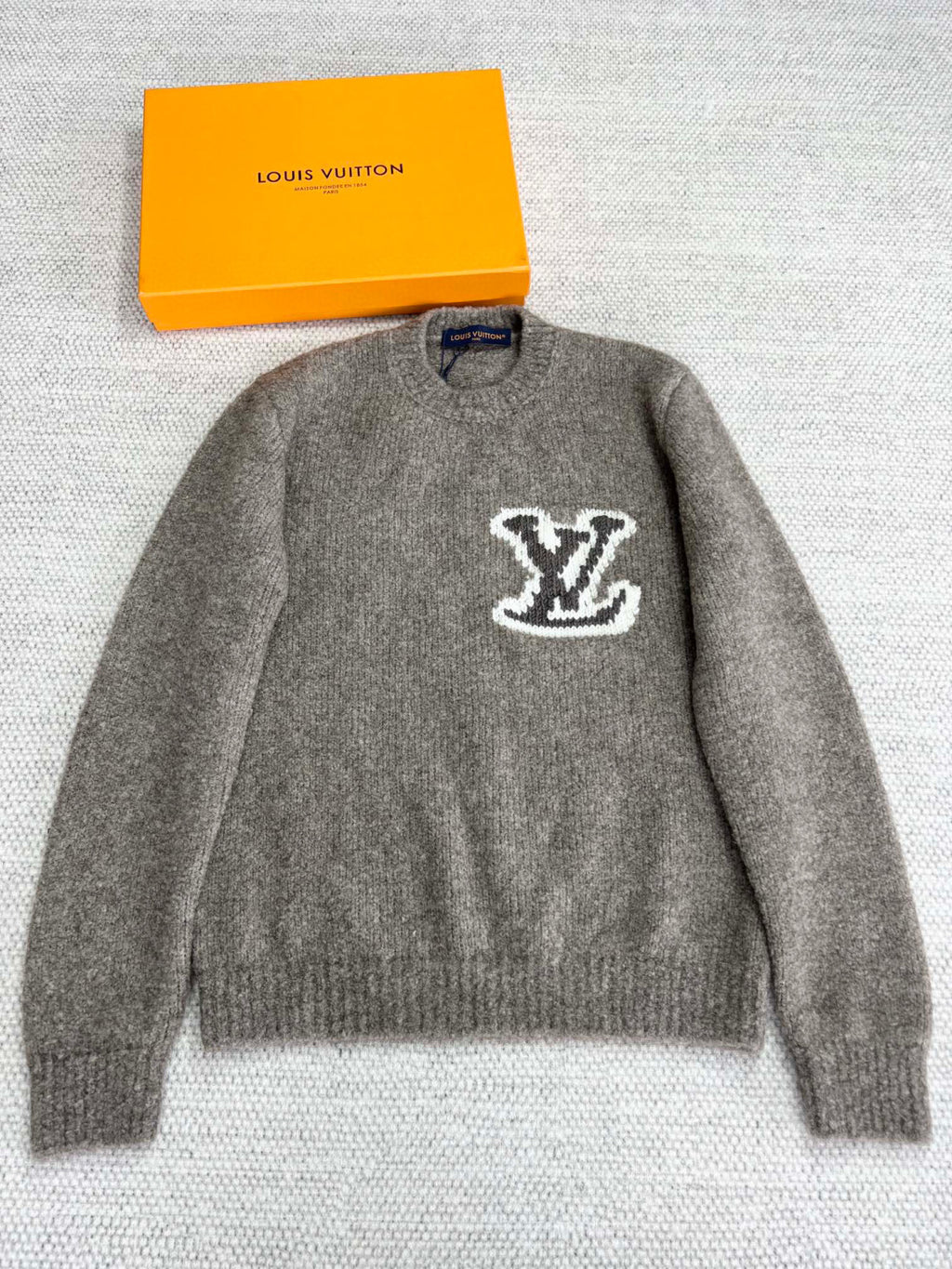 Louis Vuitton Wool Blend Crewneck Pullover Sweater #96723
