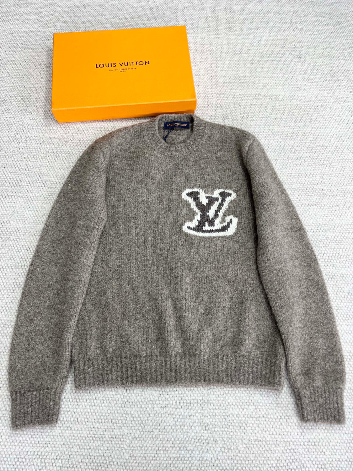 Louis Vuitton Wool Blend Crewneck Pullover Sweater #96723