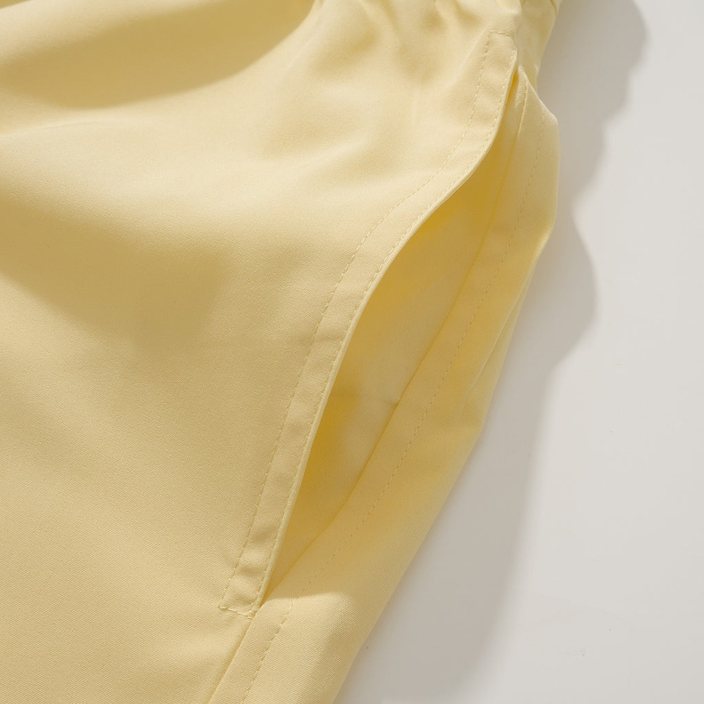 Ralph Lauren Men's Summer Solid Color Embroidered Logo Drawstring Sports Shorts #77823