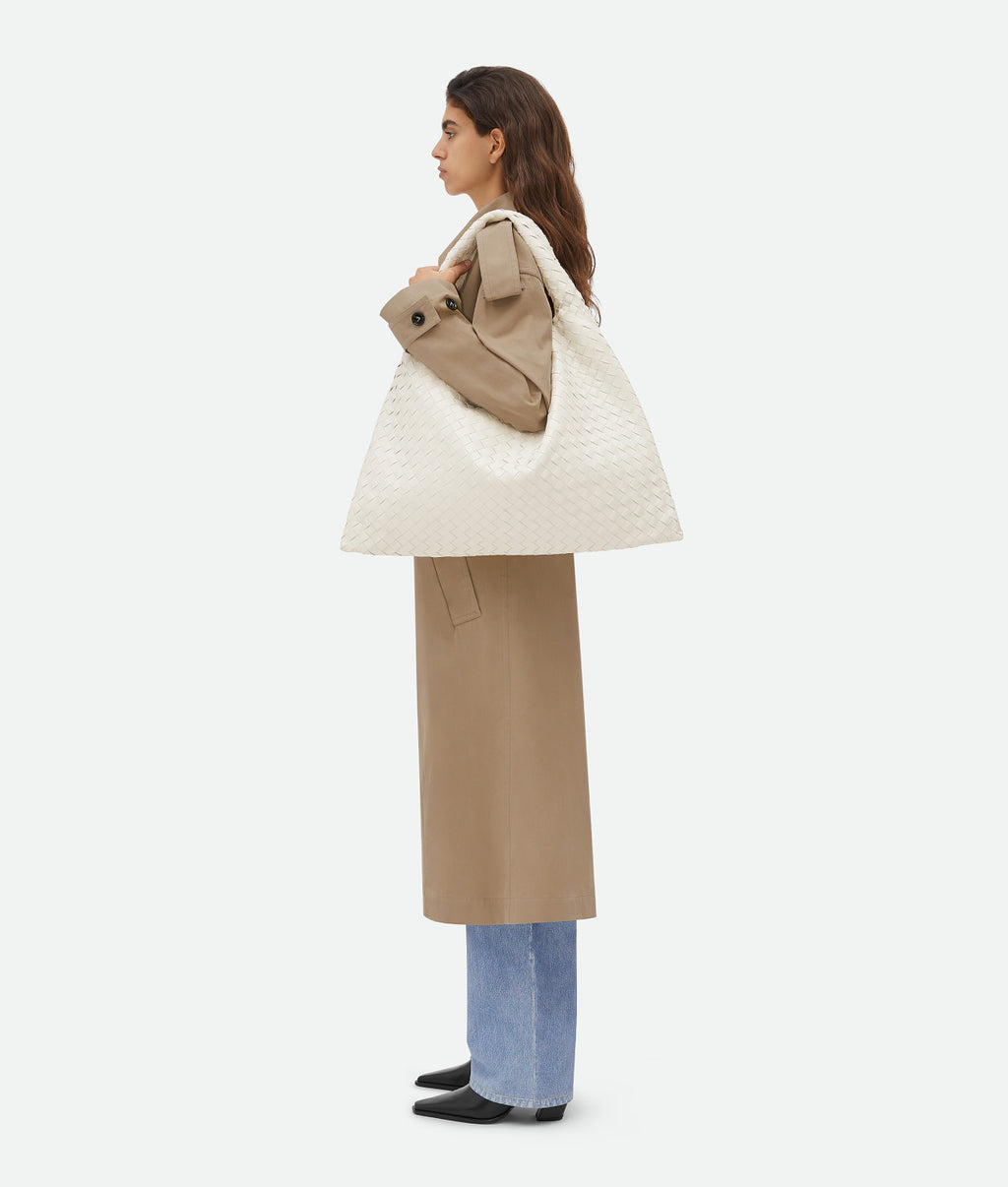Bottega Veneta Hop Large Multicolor Collection Intrecciato Woven Shoulder Bag Suede Glossy Leather 100% Genuine Leather Fashion Temperament Bags 763970V3IV12190 #81129