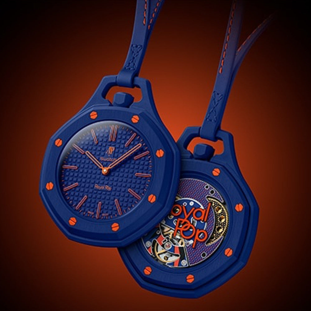 AUDEMARS PIGUET ¡Á SWATCH OTG ROZ Royal Pop Collection #385674