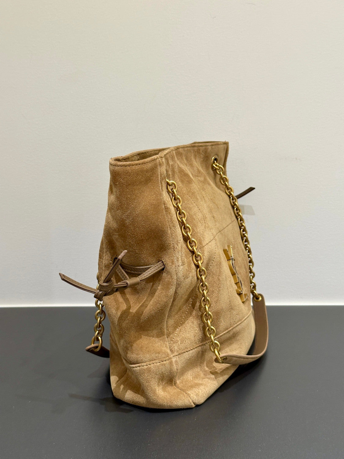 Small Jamie Shopping Lambskin Bordeaux Saint Laurent #334473