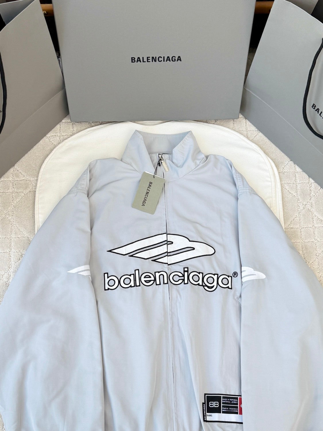 Balenciaga Men's 3b Football Tracksuit Jacket Pants #377628