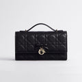 DIOR My Dior Mini Bag Black Cannage Lambskin #383157