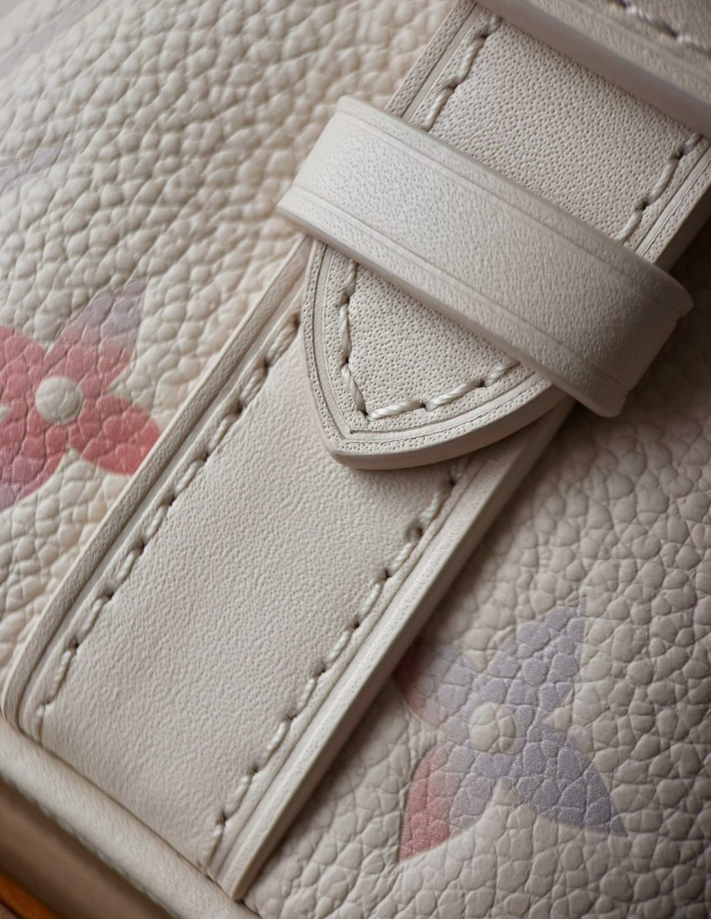 Louis Vuitton All In BB Women's Watercolor Gradient Logo Print Embossed Grained Cowhide Leather Shoulder Bag Crossbody Handbag Tote Bags #78126