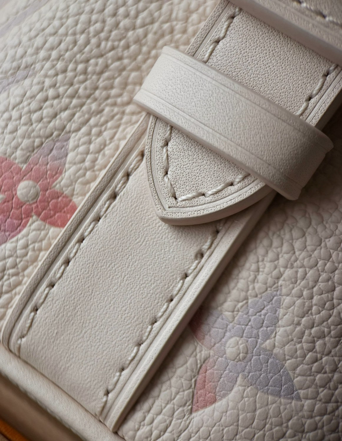 Louis Vuitton All In BB Women's Watercolor Gradient Logo Print Embossed Grained Cowhide Leather Shoulder Bag Crossbody Handbag Tote Bags #78126