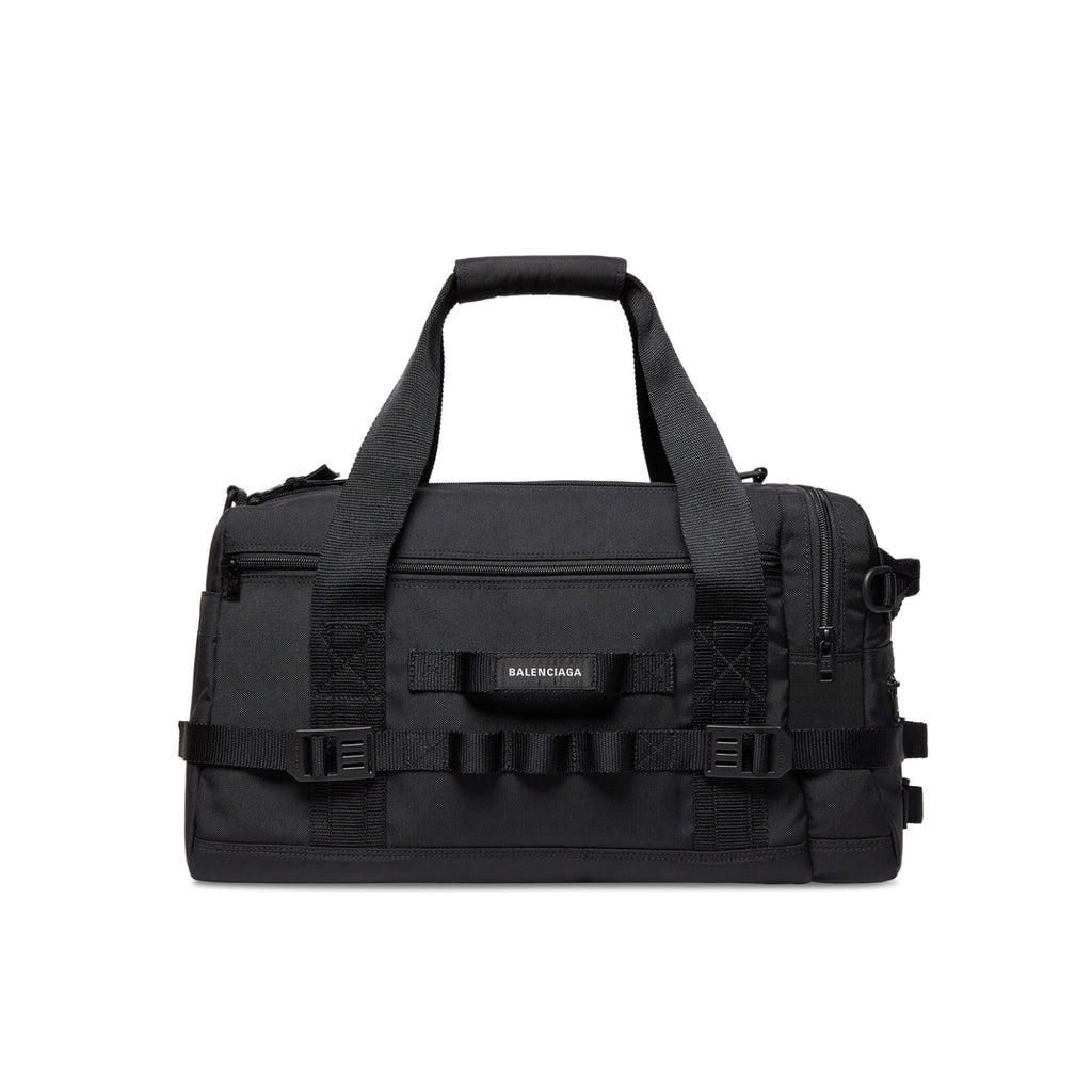 Balenciaga Men's Solid Color Adjustable Removable Simple Nylon Fabric Handle Shoulder Travel Bag Bags #75673