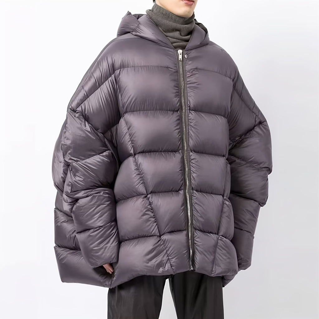 Rick Owens Women's Men's Fall And Winter Green Oversized Down Jacket Luxury Temperament Simple Trend Warm Down Jacket Ngvp #2498