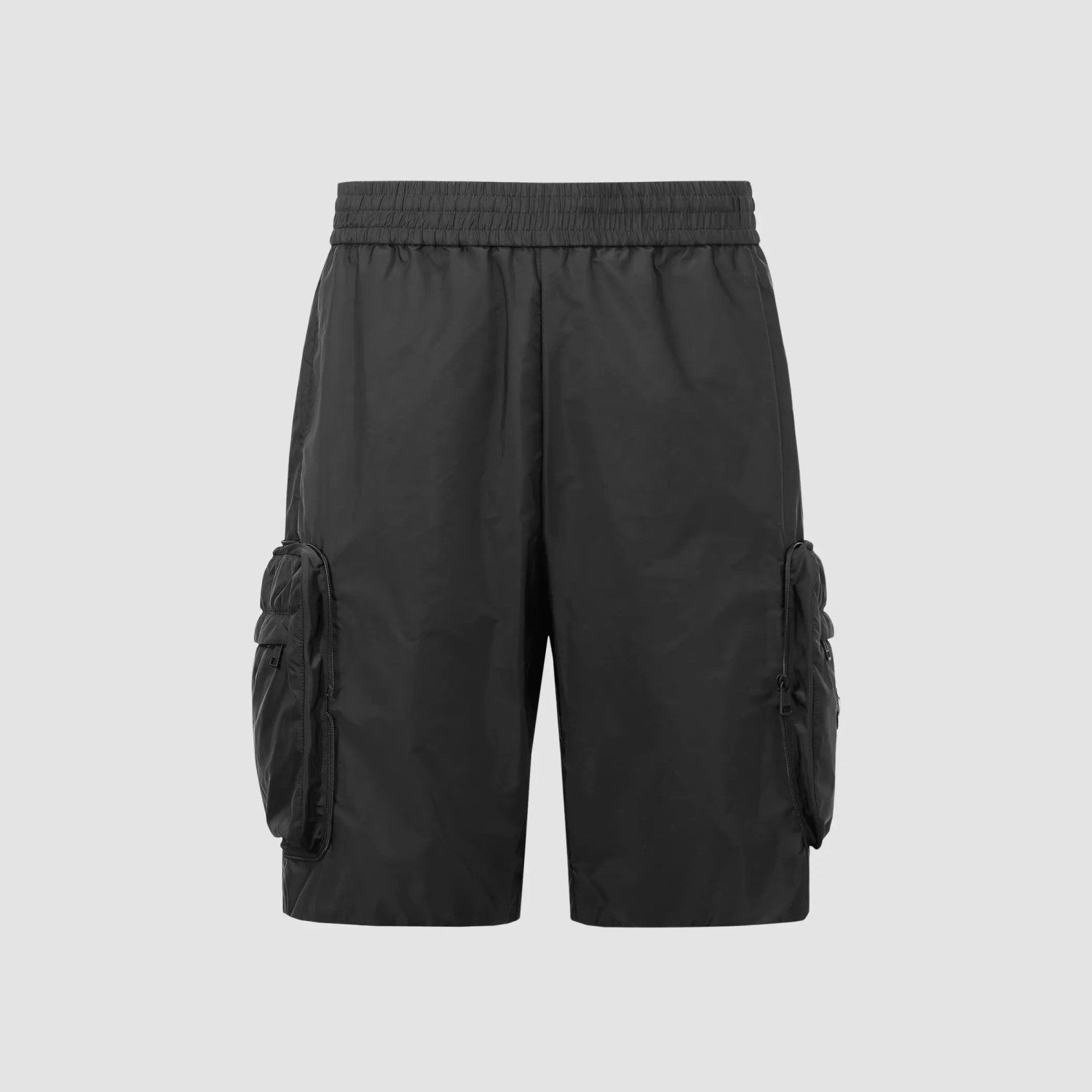Moncler x Mercedes-Benz By Men's Summer Solid Color Nylon Foldable Storage Shorts #76575