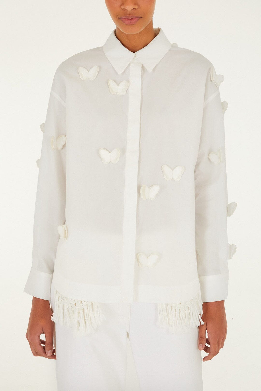 Off-White Butterflies Blouse