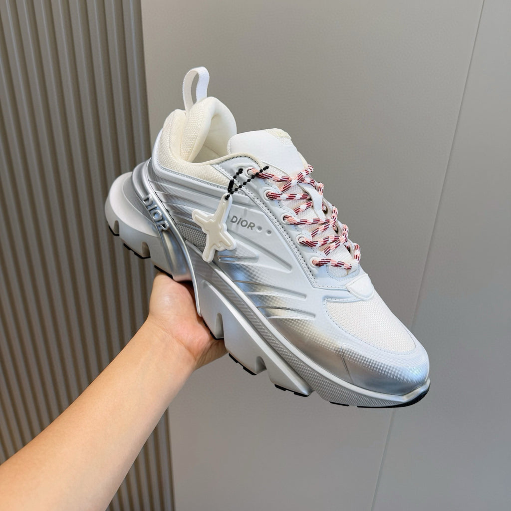 DIOR AND LEWIS HAMILTON B44 Blade Men's Spring/fall Fashion Casual Round Toe Lace Up Gradient Mesh Fabric Sneakers Limited Edition Numbered Pair Shoes #78547