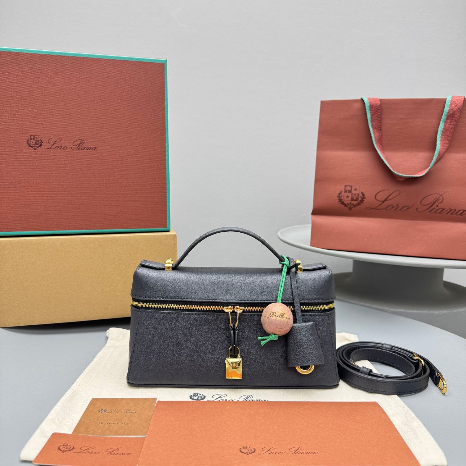 Loro Piana Extra Bag L23 Calfskin #333975