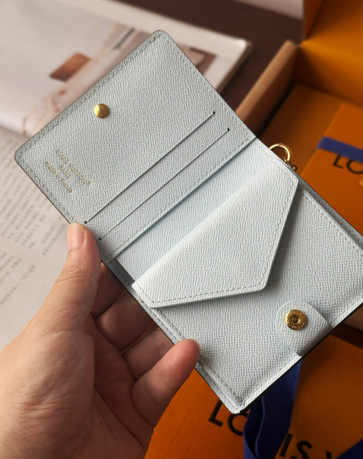 Louis Vuitton Enamel Floral Wallet Available In Yellow Pink And Blue Bag Bags M14628 #197442