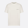 Dior Men's Summer Letter Logo Solid Colour Round Neck Cotton Short Sleeve T-Shirt #99457