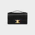 Celine Medium Triomphe Folio in Natural Calfskin #381350