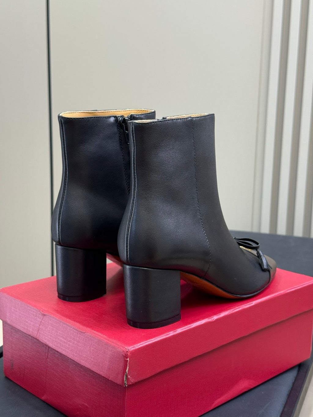 Valentino Valet Du Roi Kidskin Leather Ankle Boot 60mm for Woman #336901