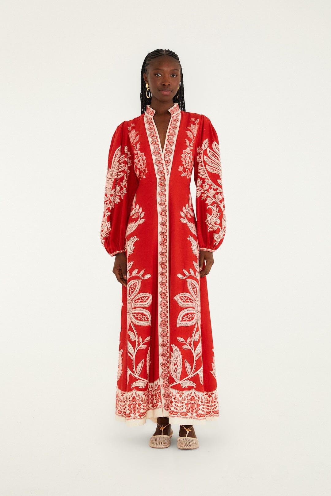 Red Miranda Maxi Dress