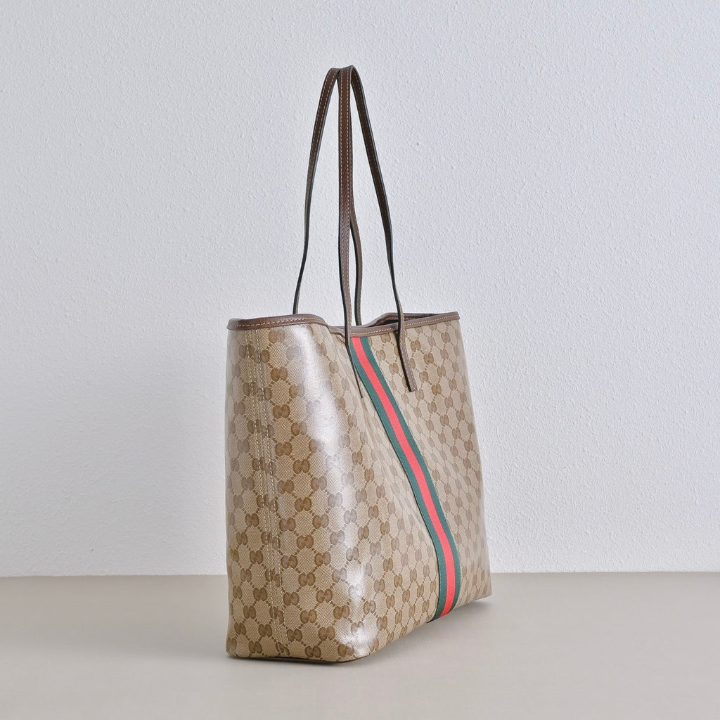 GUCCI Gucci Tribeca Large Tote bag GG Denim #384012