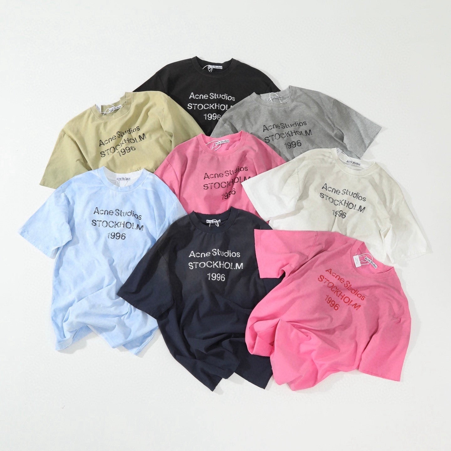 Acne Studios Logo T-shirt Relaxed Fit Cotton #337208