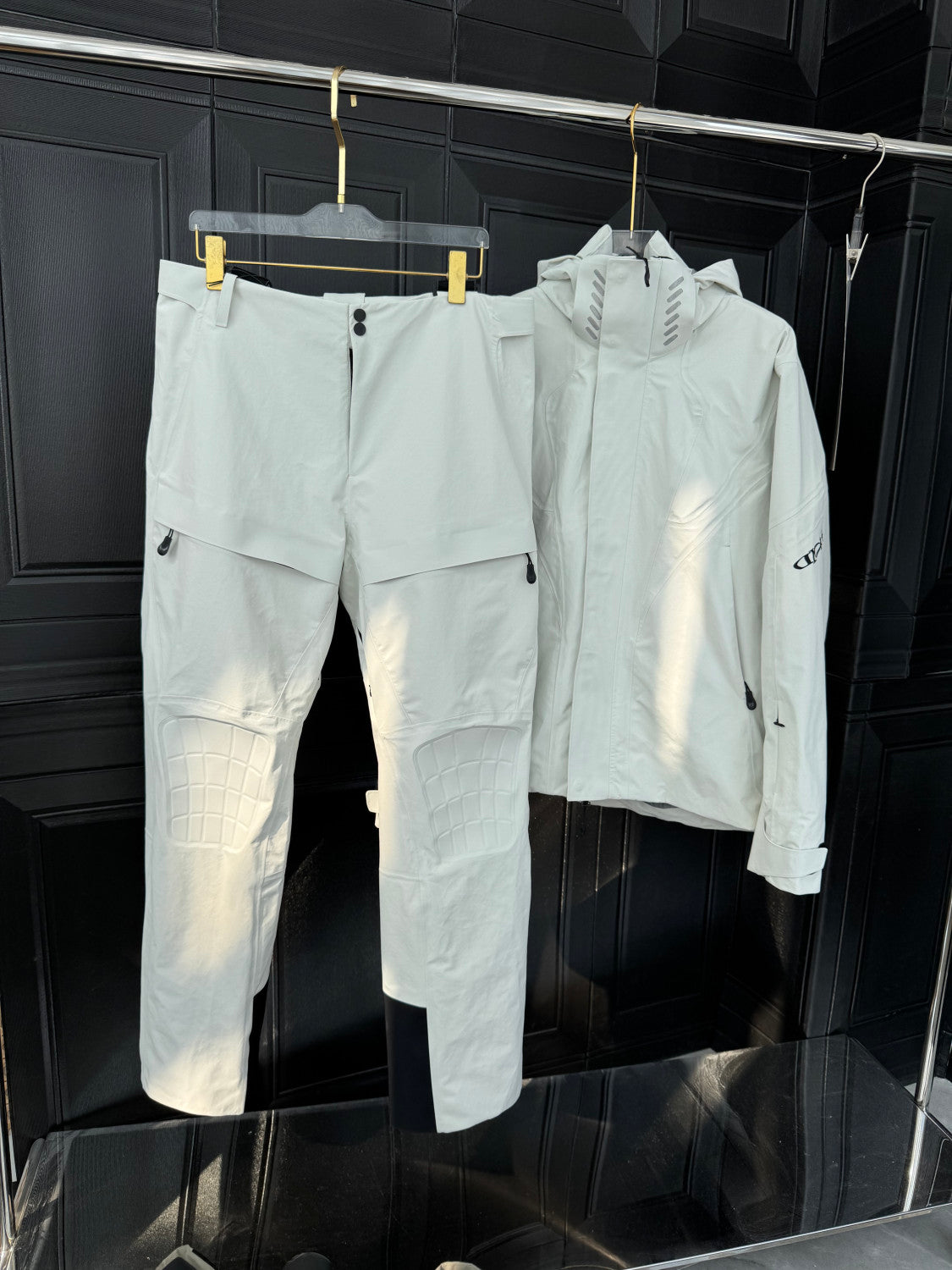 Dior Colorblock Lettering Logo Ski Jacket Pants Suit #333839