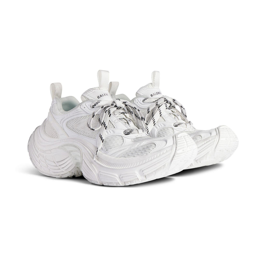 Balenciaga 6XL Men's And Women's Spring/Summer Fashion Casual Trend Round Toe Lace Up Distressed Low Top Color Blocked Shoes  #78263