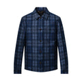 Louis Vuitton Monogram Tartan Denim Overshirt #334103