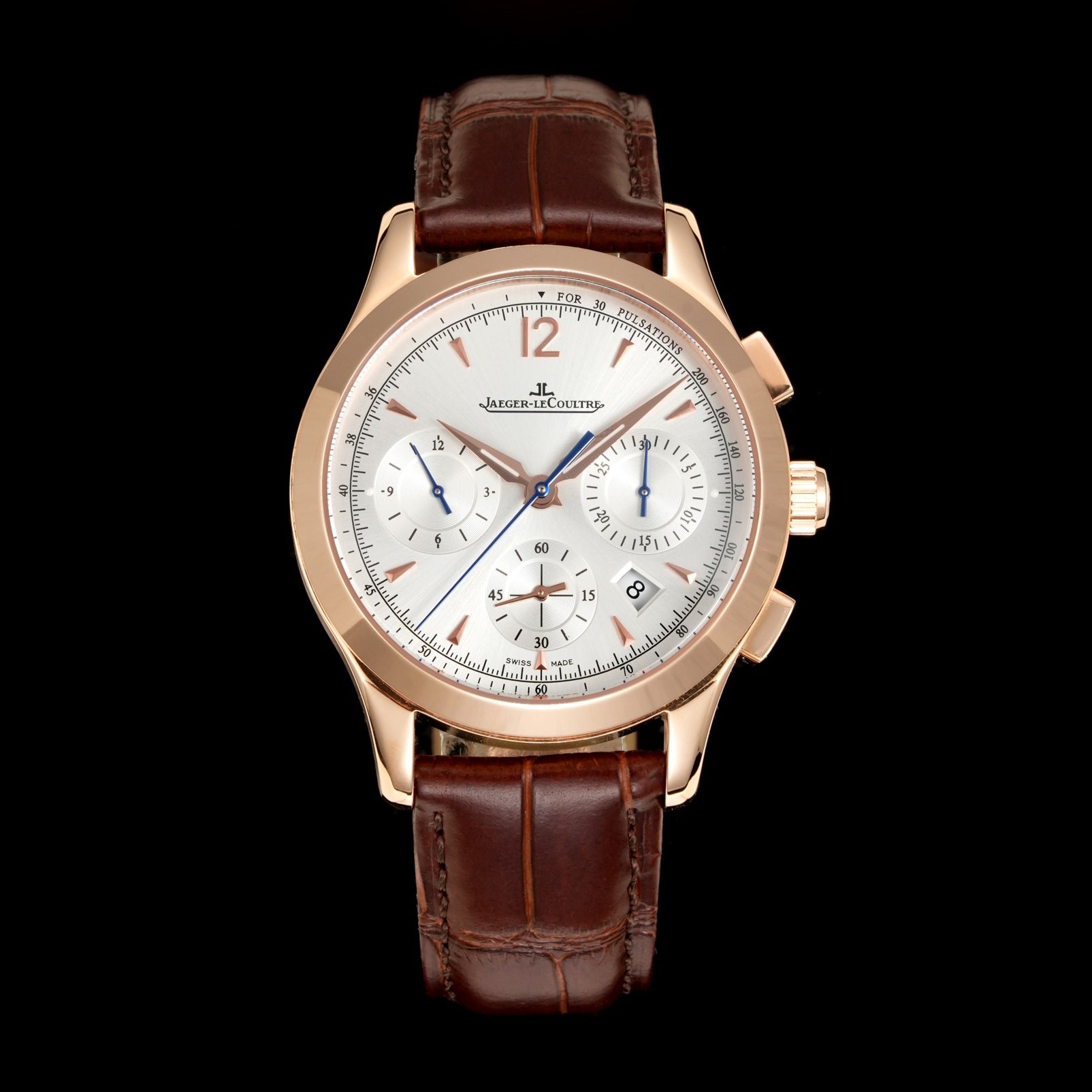 Jaeger LeCoultre Men's And Women's Classic Automatic Mechanical Movement Watches With Leather Straps  Watch Accessories #78362