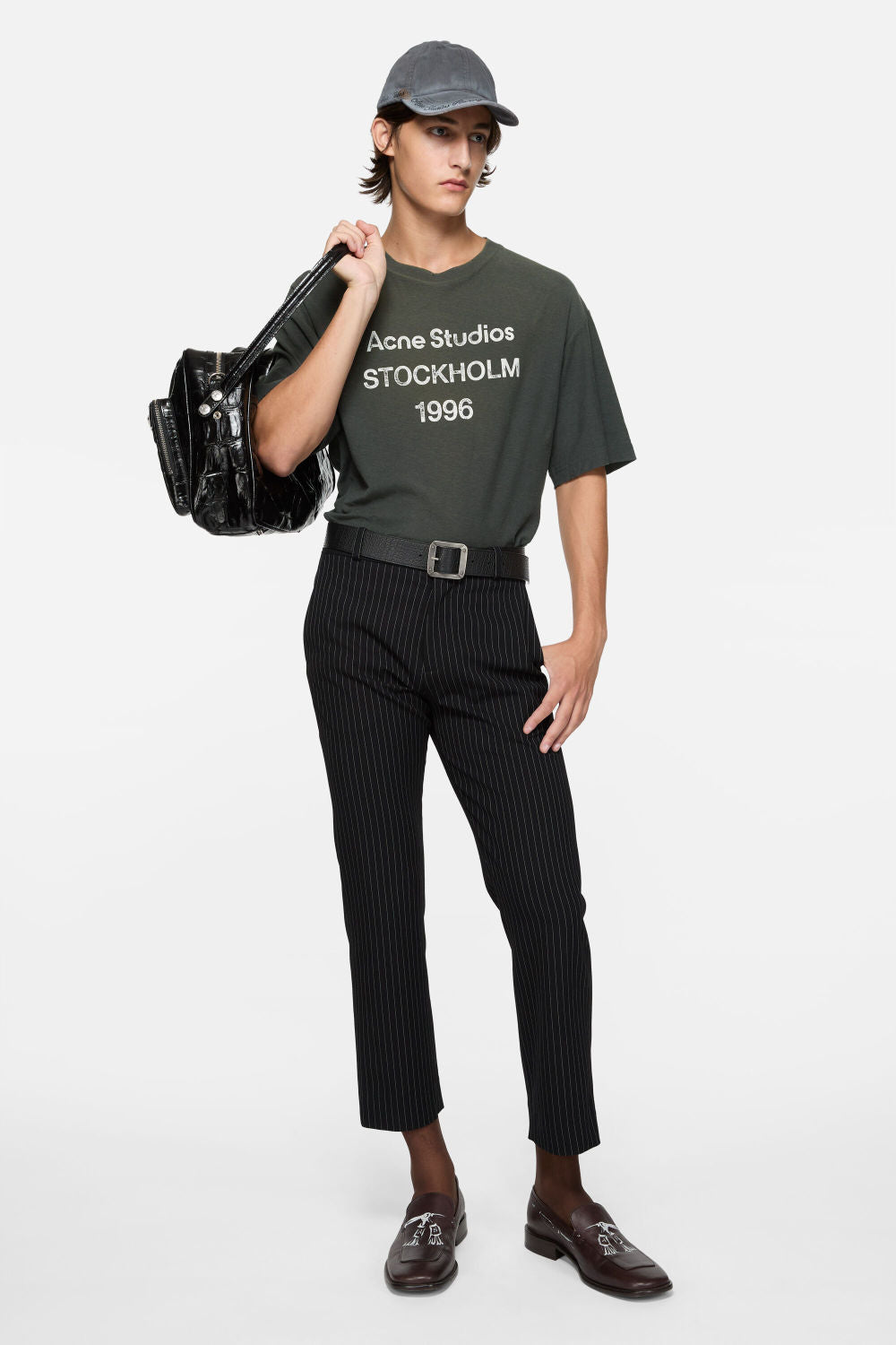 Acne Studios Logo T-shirt Relaxed Fit Cotton #337208