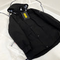 Moncler Black Hooded Down Jacket #22155