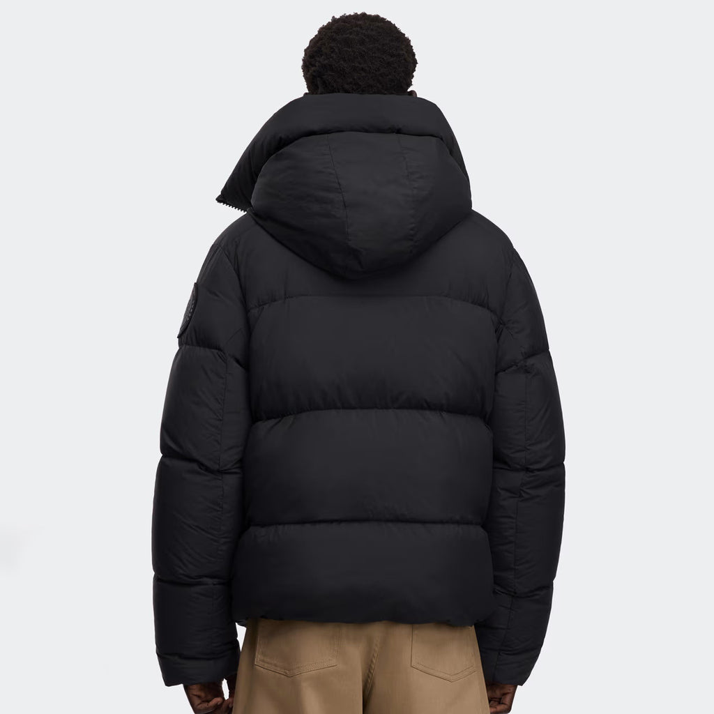Canada Goose Crofton Men's And Women's Winter Fashion Casual Solid Color Hooded Zipper Windproof Nylon Hooded Down Jacket #79557