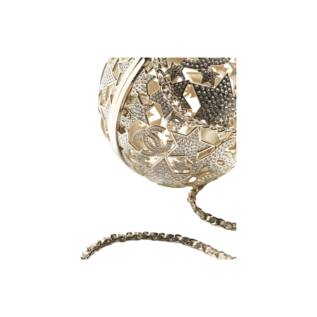 Chanel Haute Métiers d'art series star hollow spherical evening bag #332742