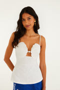 Off-White 3d Shell  Peplum Blouse