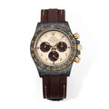 Rolex Men's Cosmo Chrono Daytona Mechanical Watch with Carbon Fiber Patterned Luminous Case #73619