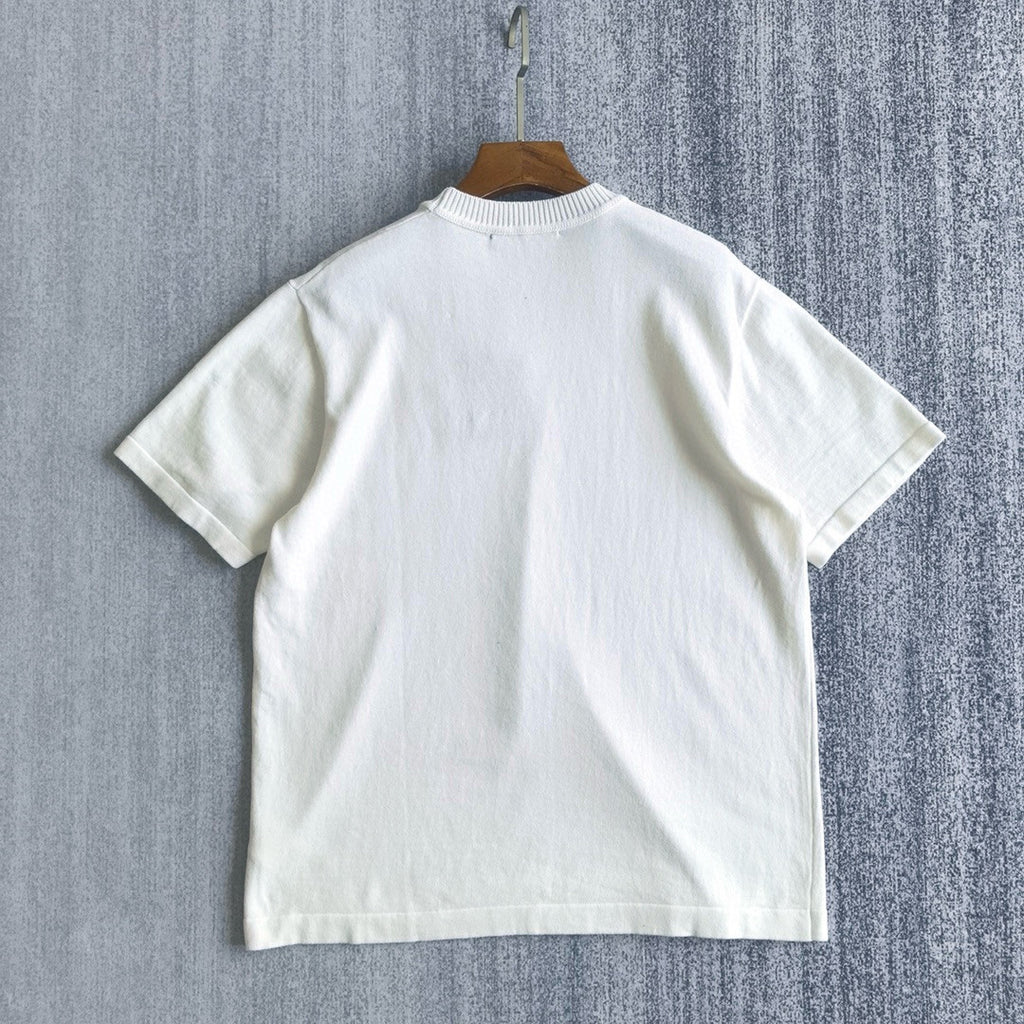 Louis Vuitton Men's Summer Embroidered Logo Round Neck Cotton Short Sleeve T-Shirt #99122