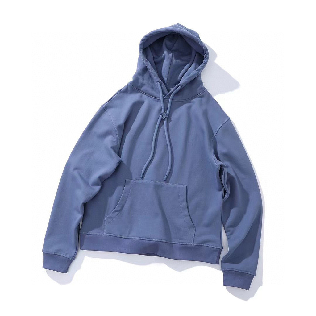 Louis Vuitton Men's Autumn Solid Color Loose Hooded Sweatshirt Pullover #97254