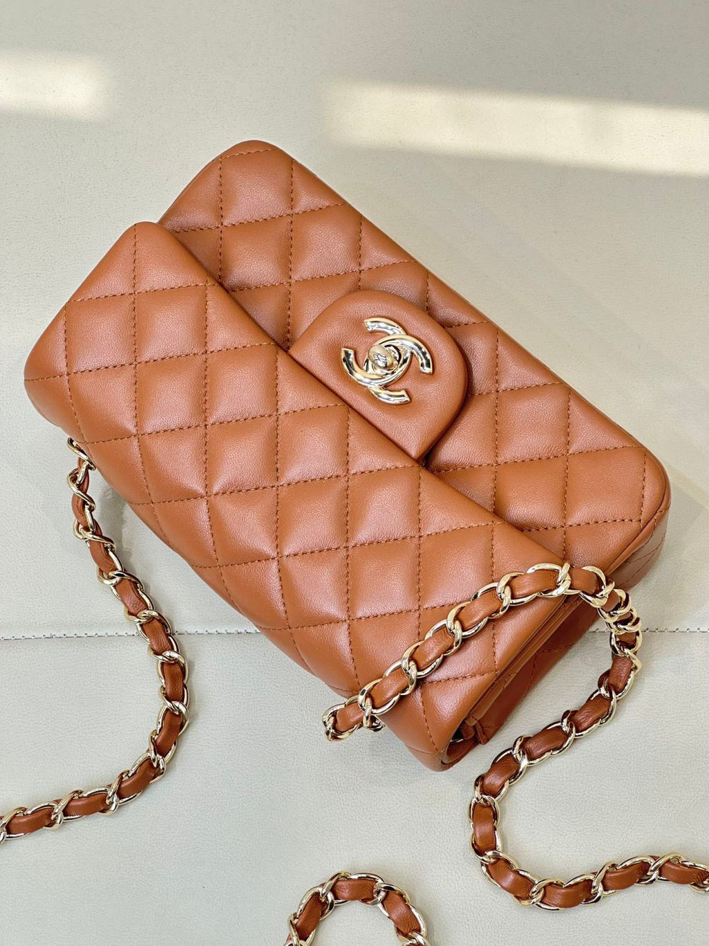 Chanel Women's Solid Color Classic Metal Chain Leather Flap Bag. Shoulder Bag Crossbody Bags #78116