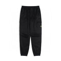 Stone Island Men's Fall Black Cotton Guide Pin Patch Casual Straight Loose Work Pants #97966