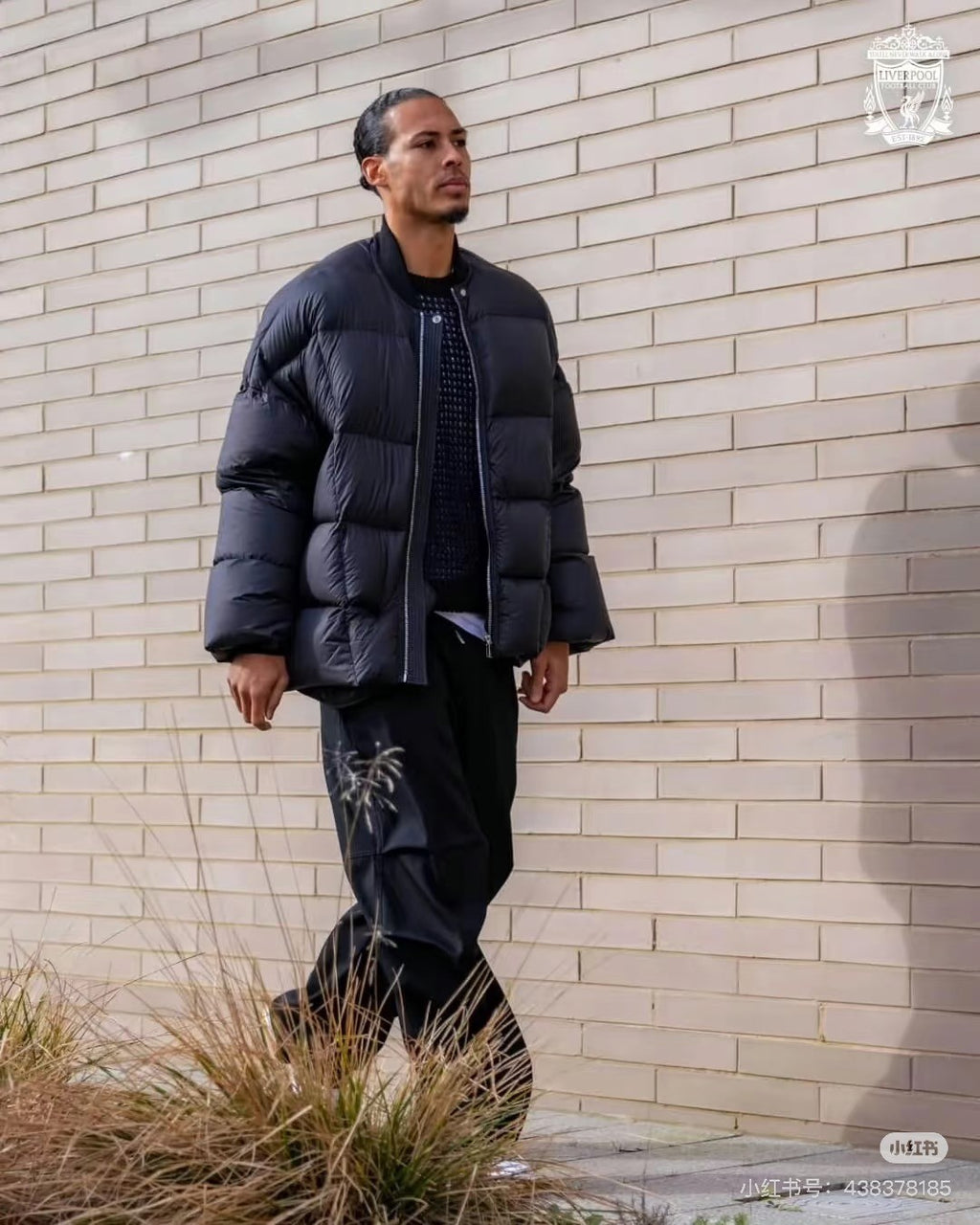 Rick Owens Men's And Women's Fall And Winter Quilted Line Design Simple Loose Thickened Down Jacket Jacket Zipper Black Seko Trend Oversized Jacket Ngvp #2611