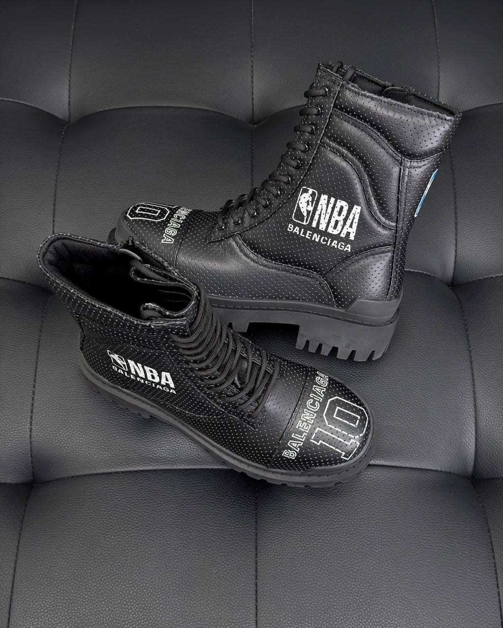 Balenciaga Nba Collaboration Combat Strike Boot #378532