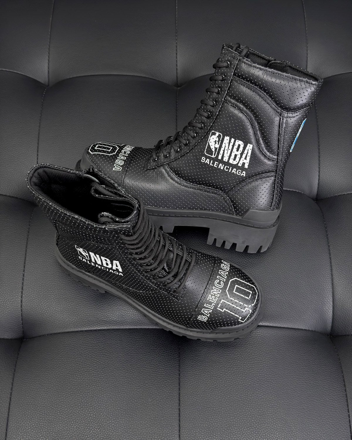 Balenciaga Nba Collaboration Combat Strike Boot #378532