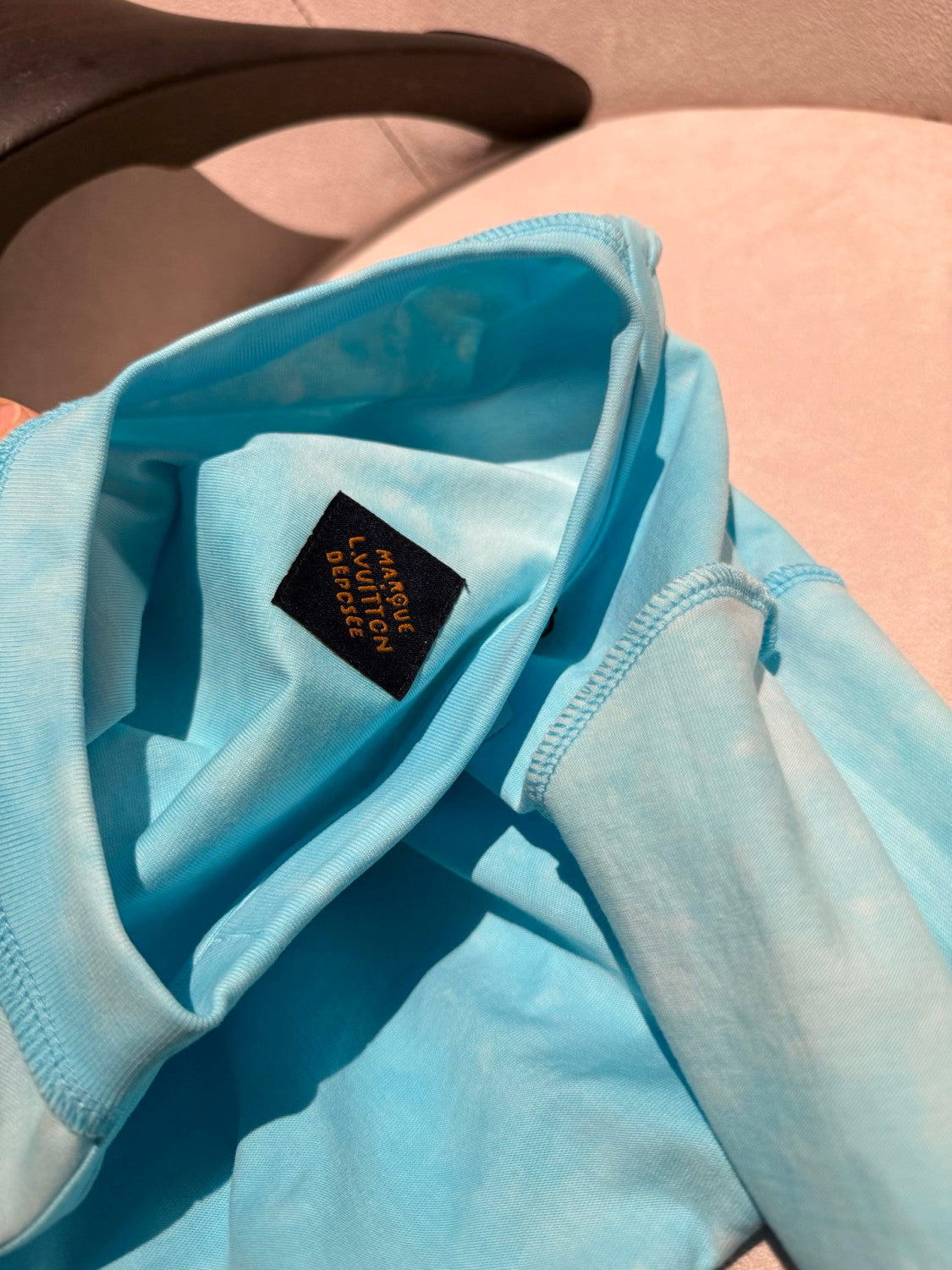 Louis Vuitton Tie-Dye Printed T-Shirt #337261