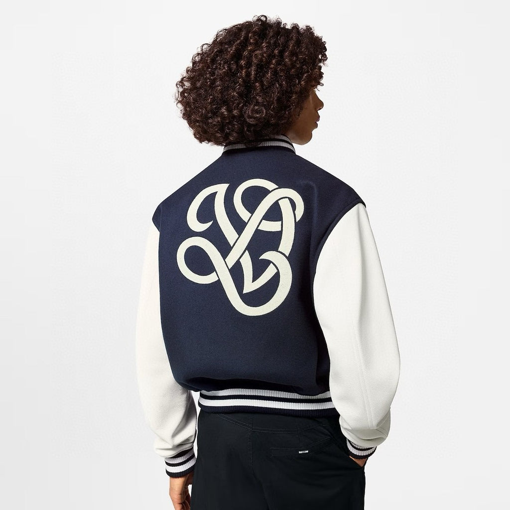 Louis Vuitton Men's Spring and Autumn Nautical Logo Embroidery Single Breasted Long Sleeve Baseball Jacket #72514